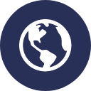 Icon for 20+ countries.