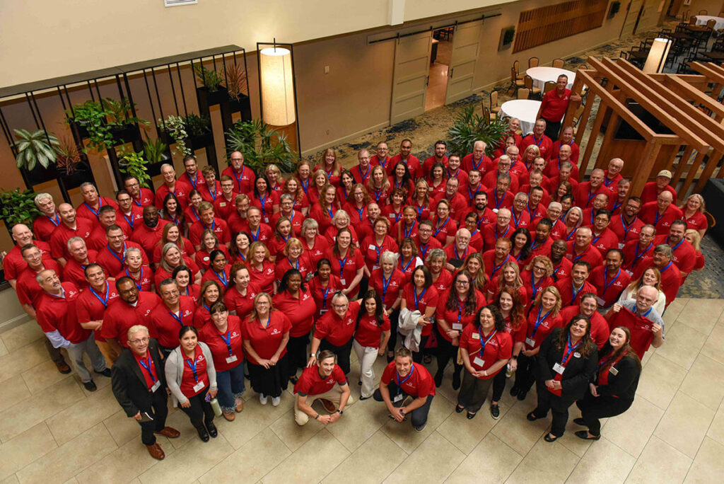 Overview shot of all the auditors at Eagle Certification Group.