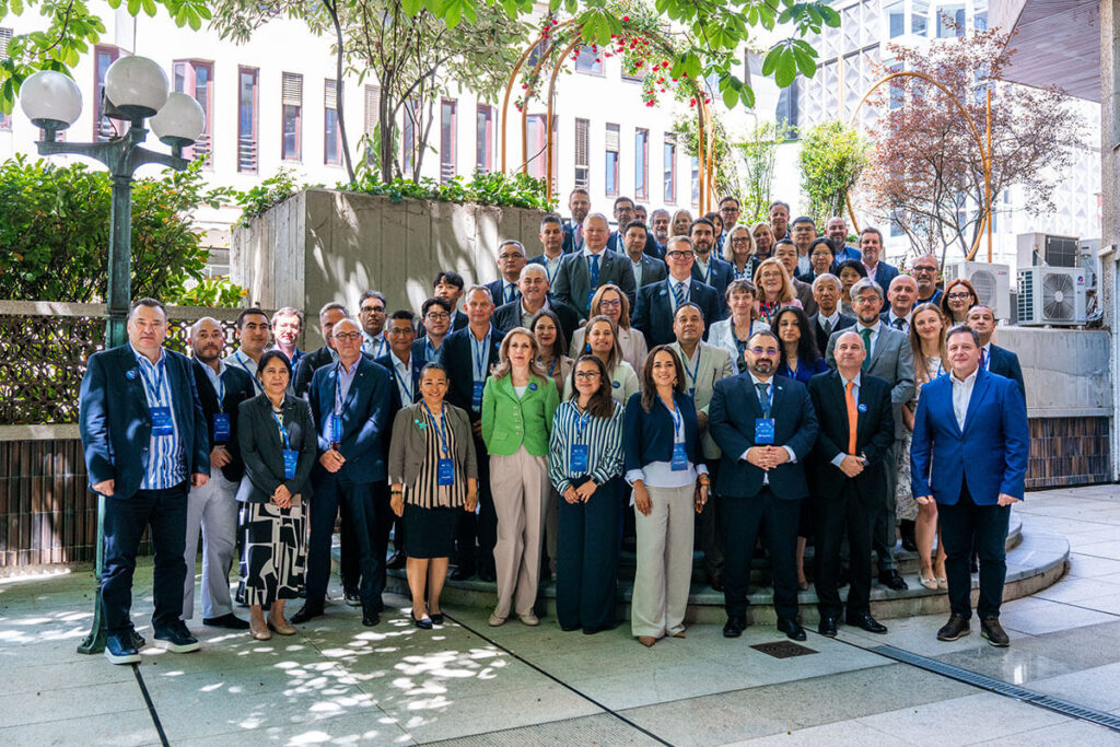 Several men and women on the Global Capabilities Team.